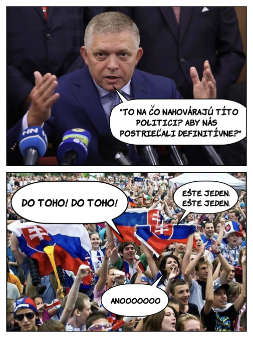 Ukludňuje situáciu